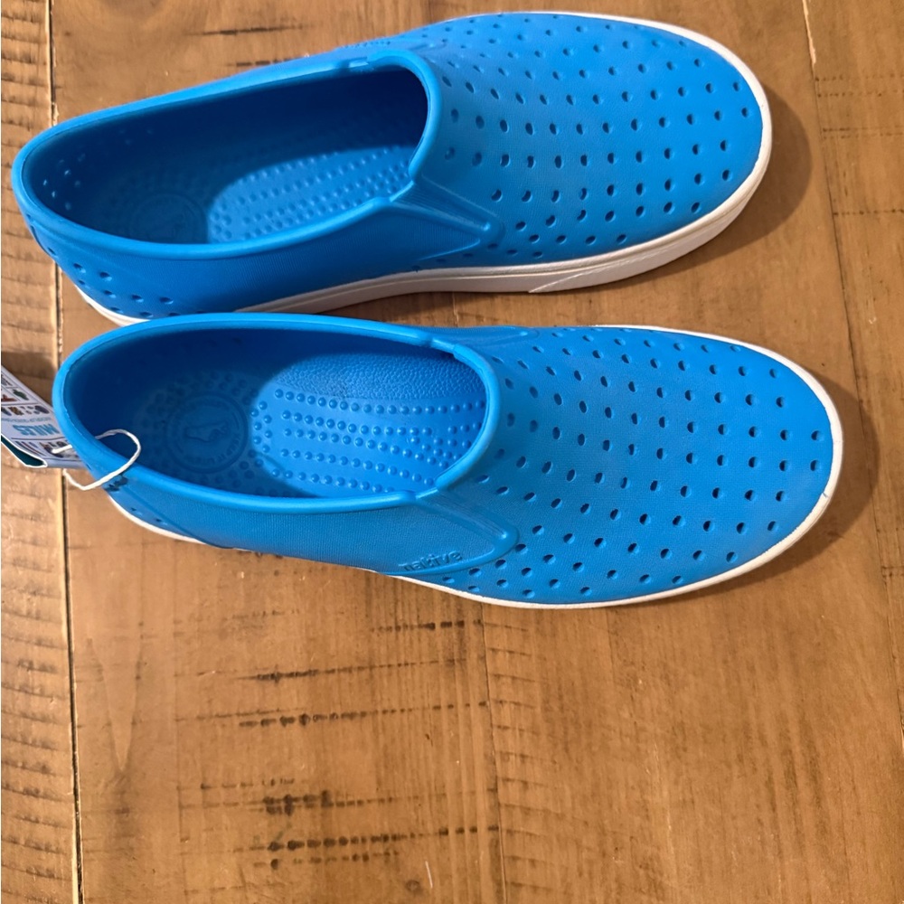 Blue Kids Slip-On Shoes